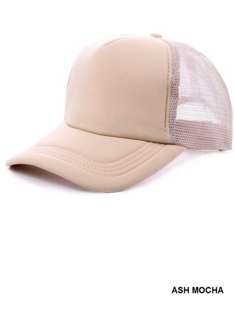Ash Mocha Women’s Mesh Trucker Cap
